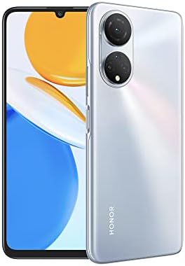 HONOR X7 Telephone Portable Débloqué, Smartphone pas cher Android 11, Batterie 5000mAh Charge rapide 22,5W, Écran FullView 6,74" 90Hz, Quad caméra 48MP, 4 + 128Go, Snapdragon 680, Double SIM, Argent Fiche Technique et Prix au Maroc
