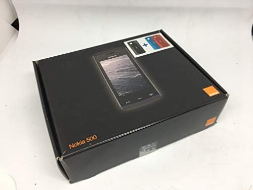 Nokia 500 Noir Smartphone Sans Simlock Fiche Technique et Prix au Maroc