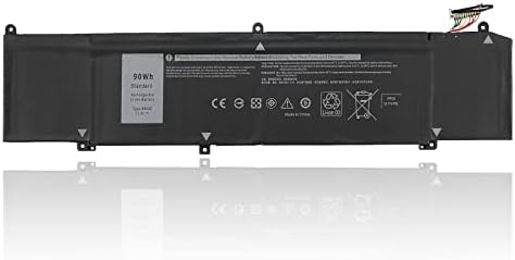 K KYUER 90Wh XRGXX Batterie pour Dell G5 5590/G7 7590/G7 7790, Alienware M15 R1 2019 Alienware M17 R1 2019 P37E P40E P79F P82F P82F001 P40E001 P79F001 P37E001 JJPFK 0JJPFK 8622M 08622M 6YV0V 06YV0V Fiche Technique et Prix au Maroc