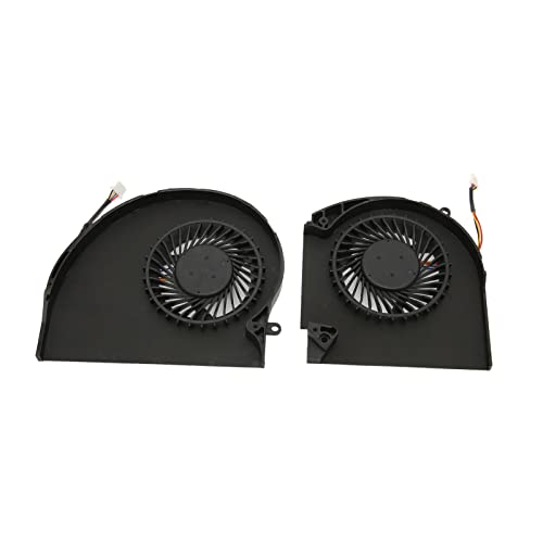 Ventilateur de Refroidissement CPU GPU, DC 5V 4pin Ventilateur de Refroidissement Silencieux Haute efficacité pour Ordinateur Portable Alienware 17 R4 R5 P31E ALW17C 04RFW1, Petit (Ventilateur CPU et Fiche Technique et Prix au Maroc