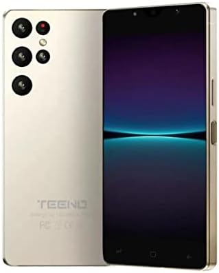 TEENO Smartphone Pas Cher 2Go RAM 16Go ROM 5.3" HD IPS Téléphone Portable Débloqué (Android Double SIM Double Caméras Quad Core) (Or) Fiche Technique et Prix au Maroc