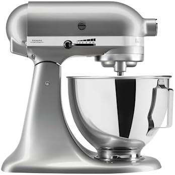 Kitchenaid - Robot pâtissier Multifonction 4.3l 275w Argent 5ksm95psemc Avis, Fiche Technique et Prix au Maroc