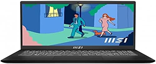 MSI Modern 15 B12M-042ES i7-1255U Portátil 39,6 cm (15.6") Full HD Intel® Core™ i7 16 GB DDR4-SDRAM 1000 GB SSD Wi-FI 6 (802.11ax) Windows 11 Home Negro Fiche Technique et Prix au Maroc