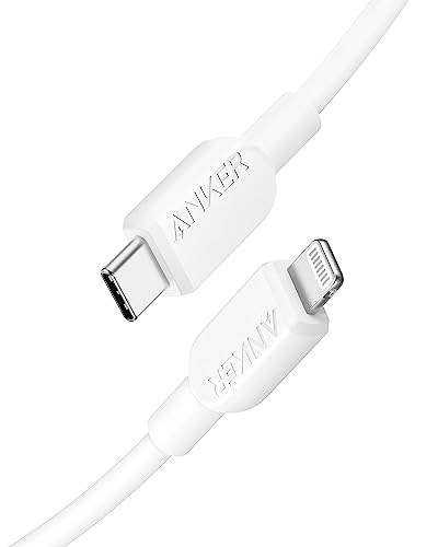 Anker Câble USB C vers Lightning, câble 310 USB-C vers Lightning, certifié MFi, câble de charge rapide iPhone 14 Plus 14 14 Pro Max 13 13 Pro 12 11 X XS XR (90 cm) Fiche Technique et Prix au Maroc