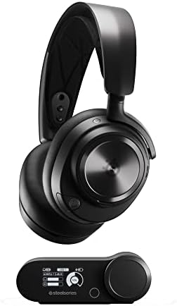 SteelSeries Arctis Nova Pro Wireless - Casque gaming multi-système - Haut-parleurs Hi-Fi - Élimination du bruit de fond - Système d’alim Infinity - PC, PS5, PS4, Switch, Mobile Fiche Technique et Prix au Maroc