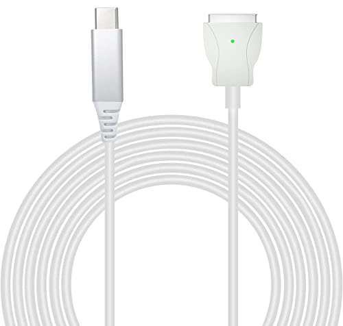 Adaptateur magnétique USB C Câble de type C vers 2 T-Tip line PD 85W (45W 60W compatible) Type C vers Magsafe 2 (modèles post 2012 et pré 2021) Fiche Technique et Prix au Maroc