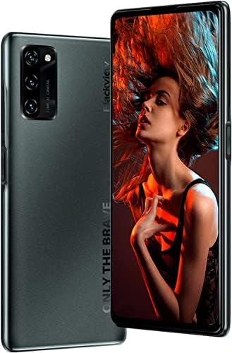 Blackview Telephone Portable, A100 Smartphone 6 Go + 128 Go, 6,67 "HD+, Batterie 4680 mAh, Charger 18 W, Caméra 12 + 8 MP, 2 Nano SIM 4G avec NFC/GPS/Face ID/Touch ID/Type-C Fiche Technique et Prix au Maroc