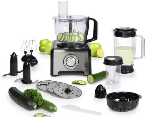 Tristar MX-4163 Robot de cuisine Fonctions 12 en 1 - Ensemble complet - Acier inoxydable Avis, Fiche Technique et Prix au Maroc