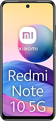 Xiaomi Redmi Note 10 Smartphone débloquée 5G (Ecran : 16,5 cm (6.5") - Double Sim - Android 11 - USB Type-C - 4 Go/64 Go - 5000 mAh) Gris Fiche Technique et Prix au Maroc