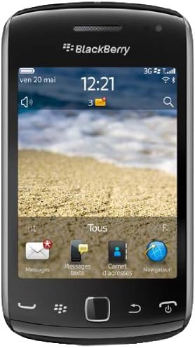 BlackBerry Curve 9380 Smartphone BlackBerry 7 OS Quadribande/GSM/GPRS/GPS Wi-Fi 512 Mo Noir Fiche Technique et Prix au Maroc