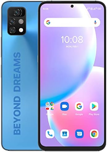 UMIDIGI Smartphone A11 Pro Max, avec Appareil Photo Sony, écran FHD Full View 6,8", Batterie 5150 mAh, Android 11, téléphone Portable Double SIM (4G LTE), 8 + 128 Go, Blue Fog Fiche Technique et Prix au Maroc