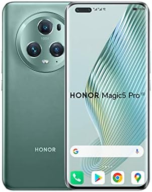 HONOR Magic5 Pro Smartphone 5G, 12+512 Go, Écran Incurvé AMOLED 6,81" HDR 120 Hz, Triple Caméra 50 MP Falcon Capture, Qualcomm Snapdragon 8 Gen 2, 5100 mAh, IP68, Double SIM, Android 13, Vert Fiche Technique et Prix au Maroc