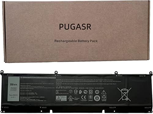 PUGASR 69KF2 86Wh Laptop Battery Compatible with Dell XPS 15 9500 9510 Precision 5550 5560 5570 Alienware M15 R3 R4 M17 R3 R4 Inspiron 7510 7610 Dell G15 5510 5511 5515 5520 5521 P87F P45E 8FCTC 70N2F Fiche Technique et Prix au Maroc