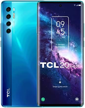 TCL 20 Pro 5G - Smartphone 256GB, 6GB RAM, Dual Sim, Marine Blue Fiche Technique et Prix au Maroc