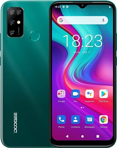 4G Téléphone Portable Débloqué Android 11 DOOGEE X96, Octa Core 2Go+32Go, Batterie 5400mAh, Caméra Trois 8MP, Écran Waterdrop 6,52 '', Smartphone Dual SIM+SD (3 Slot), Empreinte Digitale GPS Vert Fiche Technique et Prix au Maroc