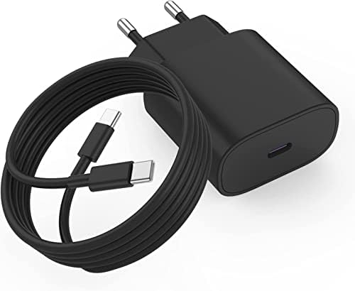 Chargeur USB C 25W pour Samsung Galaxy S22 / S22 Plus / S22 Ultra / S21 S20 FE / A52S A53 A33 / Z Flip 3 / Z Fold 3 5G / A13, Chargeur Rapide USB C avec câble de Charge USB C pour Samsung Galaxy Fiche Technique et Prix au Maroc