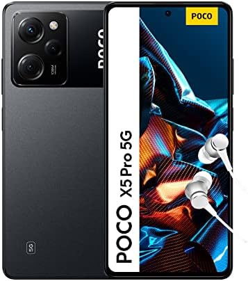 POCO X5 Pro 5G, téléphone Mobile 6,67" AMOLED FHD+ 256Go Noir, Charge Ultra Rapide en Version FR + 2 Ans de Garantie Fiche Technique et Prix au Maroc