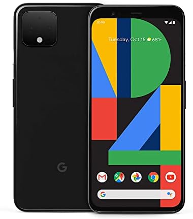 Google Pixel 4 - Smartphone - 4G LTE - 64 Go - GSM - 5.7" - 2160 x 1080 Pixels (444 ppi) - Flexible OLED - RAM 6 Go (caméra Avant de 8 mégapixels) - 2X caméras arrière - Android - Simplement Noir Fiche Technique et Prix au Maroc