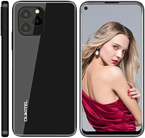 OUKITEL C21 Pro Telephone Portable, Android 11 Smartphone Pas Cher, 4Go+64Go(SD 256Go) 21MP Triple Caméras Smartphone Débloqué 4000mAh,6,39 HD+ Dual SIM Smartphone 4G/Face ID/Fingerprint/GPS-Noir Fiche Technique et Prix au Maroc