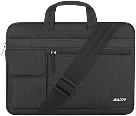 MOSISO Housse Compatible avec 17-17,3 Pouces Dell Inspiron/HP Pavilion/Ideapad/Acer/Alienware/HP Omen, Flapover Messenger Sac Bandoulière, Noir Fiche Technique et Prix au Maroc