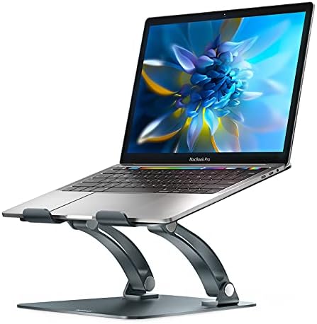 Nulaxy Support pour Ordinateur Portable, Support PC Portable Réglable Compatible avec MacBook Pro/Air et Ordinateurs Portables (10-17 Pouces) - Gris Fiche Technique et Prix au Maroc