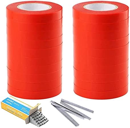 TLBL Pince à Lier, Pince de Jardin en Acier Inoxydable Outil de Jardinage Attacher Branche Tying Tool, pour Plantes Légumes Fruits Fleurs avec Ruban et Agrafes (B) Avis, Fiche Technique et Prix au Maroc