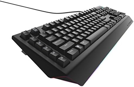 Dell Alienware Advanced Gaming Tastatur, AlienFX Beleuchtung, Anti-Ghosting, Multimedia-Tasten Fiche Technique et Prix au Maroc