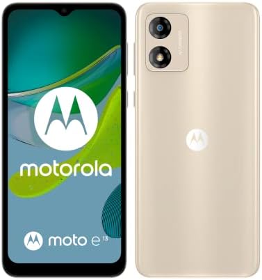 MOTOROLA E13 Creamy White Fiche Technique et Prix au Maroc