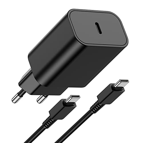 Samsung Chargeur Rapide 45W,USB C Chargeur Samsung Rapide avec Type C Câble 2m Compatible avec Samsung Galaxy S23 Ultra/S22/S21+/S21/S20 FE/S10/S9/Note 20/A14/A34/A54 5G Fiche Technique et Prix au Maroc