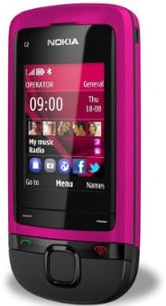Nokia C2-05 Téléphone Portable 5,08 cm (2"), 320 x 240 Pixels, LCD, microSD (TransFlash), 10 Mo, 32 Go Noir, Rose Fiche Technique et Prix au Maroc