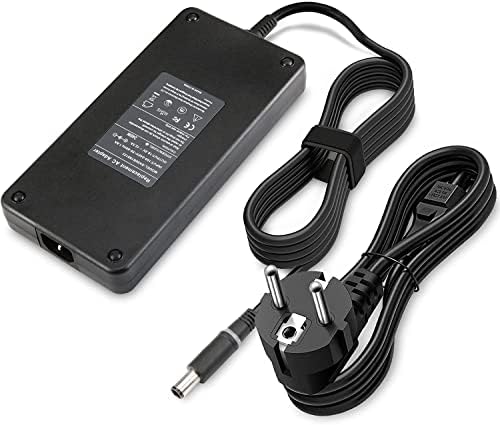 Remplacement de 240 W 19,5 V 12,3 A Adaptateur CA pour DELL Alienware M17X R2 M17X R3 M4700 M6400 M6500 M6600 J211H Chargeur pour ordinateur portable (DA180PM111) Câble d'alimentation Fiche Technique et Prix au Maroc
