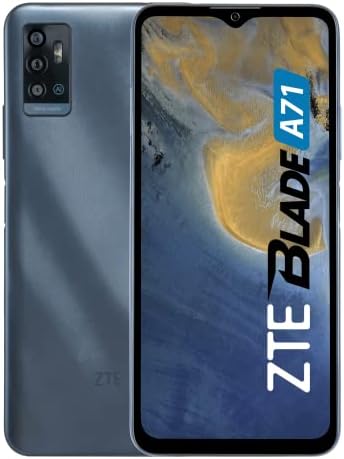 ZTE Blade A71 - Smartphone 64GB, 3GB RAM, Dual Sim, Grey Fiche Technique et Prix au Maroc
