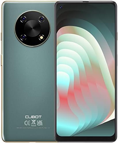 CUBOT Téléphone Portable Android 11, Max 3 Smartphone 6,95 Pouces Grand Écran,Batterie 5000 mAh,4 Go RAM et 64 Go de Stockage Interne, Double SIM Nano,NFC/Face ID/Touch ID/GPS- Vert Fiche Technique et Prix au Maroc