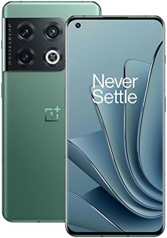 OnePlus – Smartphone 10 Pro 5G sans carte SIM avec caméra Hasselblad de 2ème génération, 12 Go de RAM, 256 Go de mémoire, vert foncé, Royaume-Uni (compatibilité française non garantie) Fiche Technique et Prix au Maroc