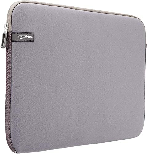 Amazon Basics Housse pour ordinateur portable 15,6-Pouces, Gris Fiche Technique et Prix au Maroc