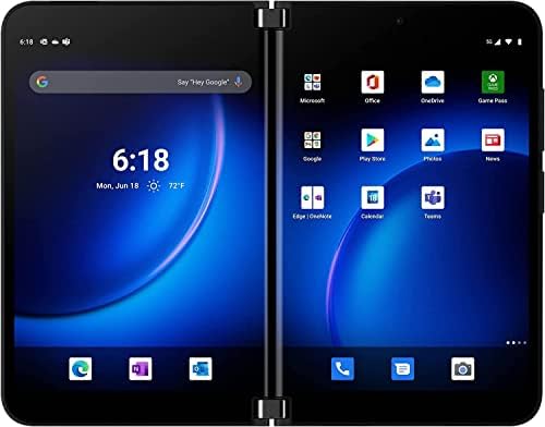 Microsoft Surface Duo 2 - Smartphone 256GB, 8GB RAM, Dual Sim, Black Fiche Technique et Prix au Maroc