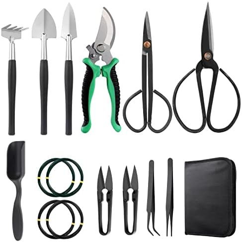 eROOSY kit Bonsai Outils, Ensemble Outils de Jardin, kit Jardinage pour Bonsaï, Ensemble Outils de Jardin Mini, Kit Bonsai Ensemble Outils de Jardin Avis, Fiche Technique et Prix au Maroc