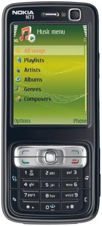 Nokia N73 Music Edition Smartphone Light Black UMTS Fiche Technique et Prix au Maroc