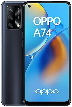 OPPO A74 4G - Smartphone 4G Débloqué, 6 Go RAM + 128 Go Extensible, Écran AMOLED FHD+ 6,43”, Snapdragon 662, Caméra Triple Capteur Photo 48 MP, Charge Rapide 33W, Batterie 5000 mAh, Noir [version FR] Fiche Technique et Prix au Maroc