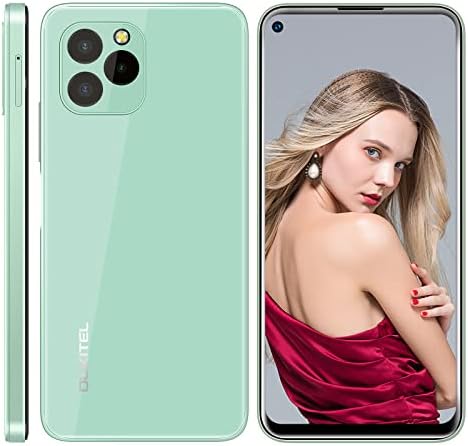 OUKITEL Téléphone débloqué C21 Pro (2021), Android 11,6,4 Pouces HD Smartphone, caméra arrière 21MP 4 Go + 64 Go (SD 256 Go) Batterie 4000mAh Téléphones Portable 4G Dual SIM Smartphone Vert Fiche Technique et Prix au Maroc