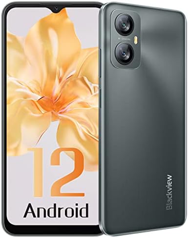 Smartphone Pas Cher Blackview A52 Android12 Téléphone Portable (3Go+32Go/TF-1To Octa-Core 6.52" HD+ 5180mAh Smartphones Double SIM 13MP+5MP) Face ID/5G WiFi/GPS/2Ans de Garantie, Version FR Fiche Technique et Prix au Maroc