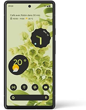 Google Pixel 6 – Smartphone Android 5G débloqué avec appareil photo de 50 Mpx et objectif Grand Angle – [128GB] – [Gris Océan] Version FR Fiche Technique et Prix au Maroc