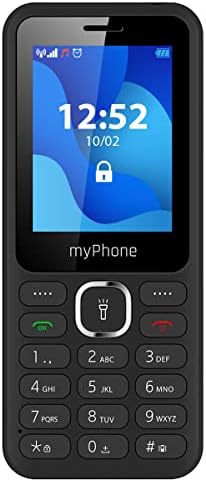 Myphone 6320 Téléphone avec Grandes Touches, Batterie 1000 mAh, Bluetooth, Caméra, MP3, Lampe de Poche - Noir Fiche Technique et Prix au Maroc