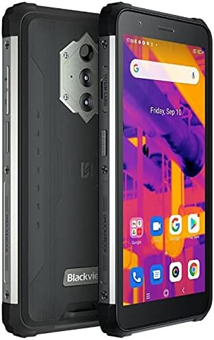 Blackview BV6600 Pro Objectif Thermique Téléphone Portable Incassable, Batterie 8580mAh (Charge Inversée), 5.7'' HD+ IP68 Smartphone Étanche Android 11, Octa Core 4Go+64Go, Caméra 16MP, GPS Noir Fiche Technique et Prix au Maroc