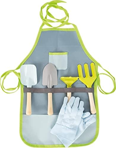 Small Foot- Tablier Outils Bois et en métal, Gants de Jardinage Inclus, pour Enfants à partir de 3 Toys, 11881, Multicolor Avis, Fiche Technique et Prix au Maroc