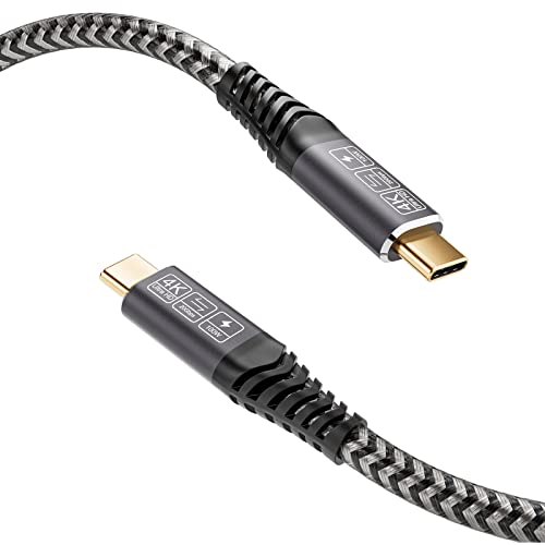 CAKOBLE Cable USB C vers USB C 20 Gbps, Câble USB 3.2 Gen2 × 2, 100W 20V/5A câble usb c charge rapide, Transmission vidéo 4K @ 60Hz pour tablettes, hubs, dispositifs USB C 1M… Fiche Technique et Prix au Maroc