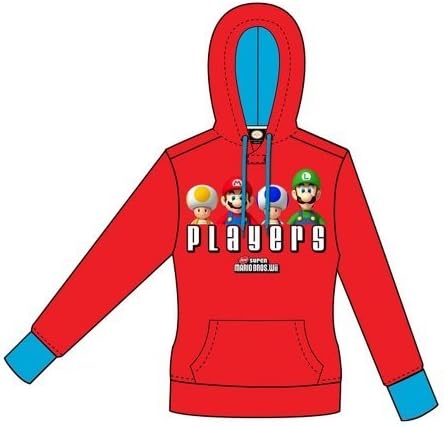Nintendo Hoodie -XS- SMB Players (rot) Fiche Technique et Prix au Maroc