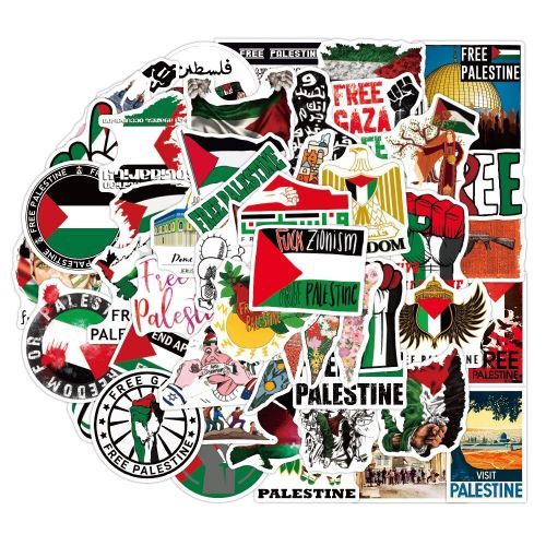 50 stickers de palestine , étiquette de dessin animé, pour valises, étui d'ordinateur portable pour enfants
 Fiche Technique et Prix au Maroc