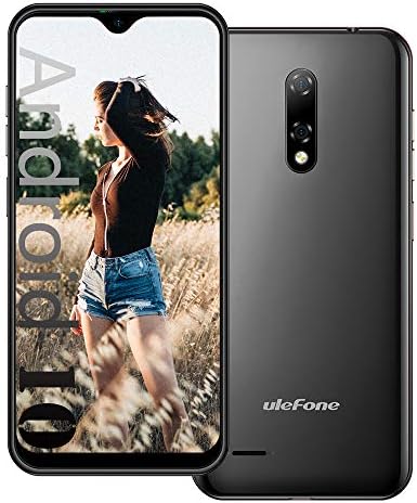 Ulefone Note 8P, Android 10 4G Téléphone Portable, 5,5' Waterdrop Écran Smartphone, 2 Go+16Go, Dual SIM+SD(3 Emplacements pour Carte), Déverrouillage par Visage, 8MP+2MP+5MP,GPS Noir Fiche Technique et Prix au Maroc