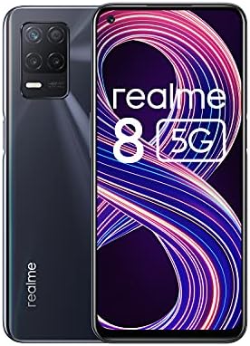realme 8 5G 4GB/64GB Negro (Supersonic Black) Dual SIM RMX3241 Fiche Technique et Prix au Maroc